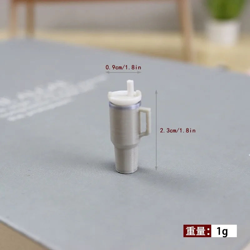 1PCS 1/12 Scale Dollhouse Miniature Water/ Vacuum Cup Model for Blyth ob11 Doll Accessories