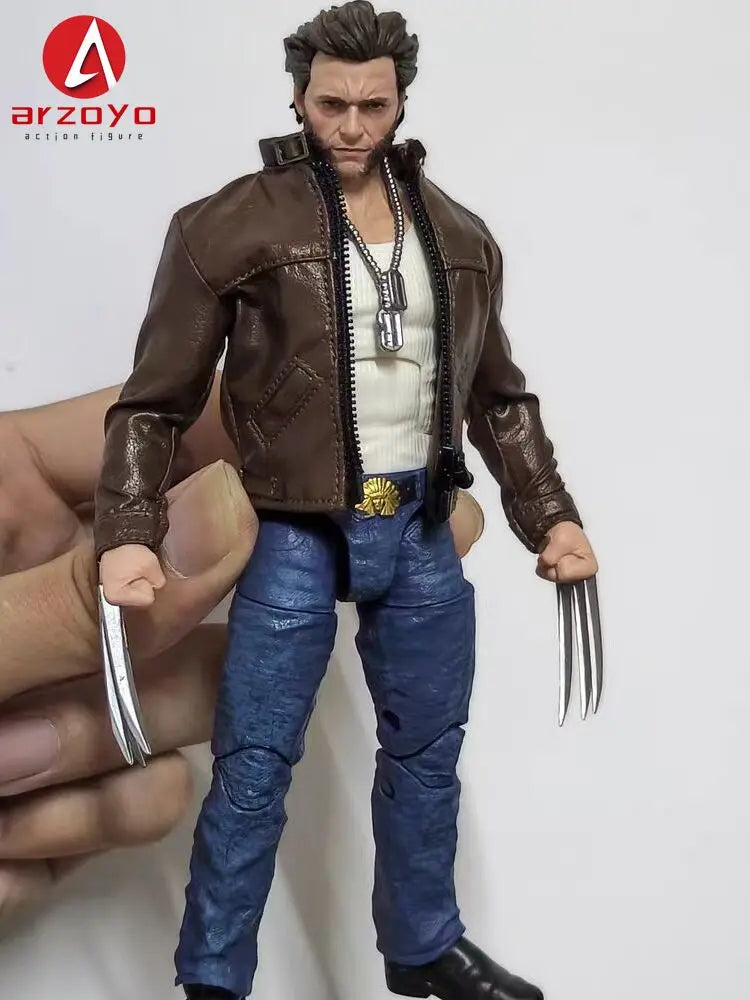 1/12 Scale Male Soldier Leather jacket Clothes Model Fit 6'' Logan Romankey Ant Notaman Male Soldier Action Figure Body
