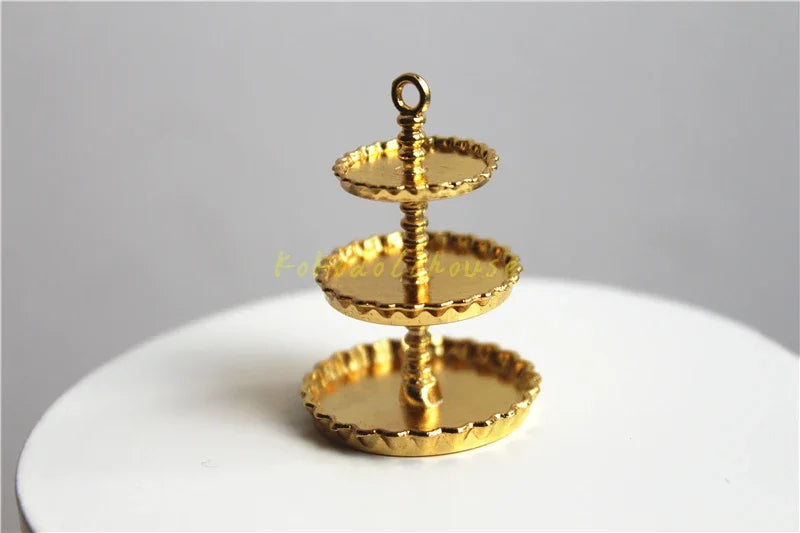 1/12 Scale Dollhouse Miniature Cake Pretend Play Kitchen Mini Dessert Food for Blyth BJD Doll Accessories Toy