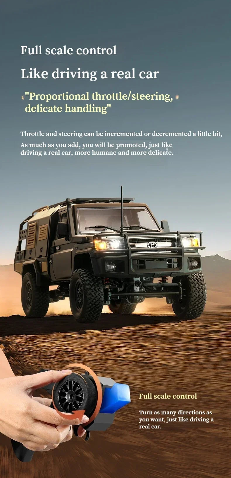 MN MN82 1:12 Retro Rc Car With LED Lights Full-scale Simulation LC79 Professional 4WD Remote Control Pickup RC Truck Model Toys