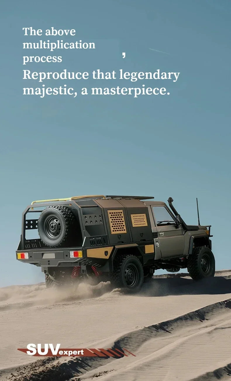 MN MN82 1:12 Retro Rc Car With LED Lights Full-scale Simulation LC79 Professional 4WD Remote Control Pickup RC Truck Model Toys