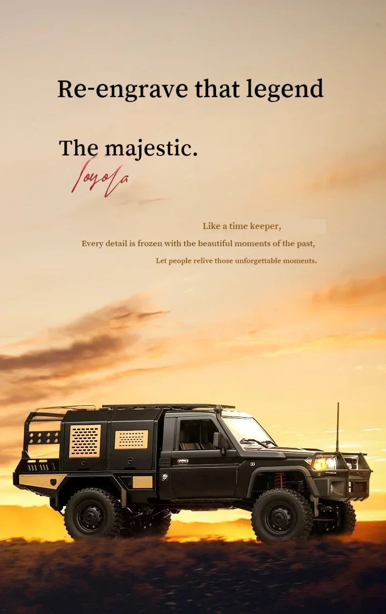 MN MN82 1:12 Retro Rc Car With LED Lights Full-scale Simulation LC79 Professional 4WD Remote Control Pickup RC Truck Model Toys