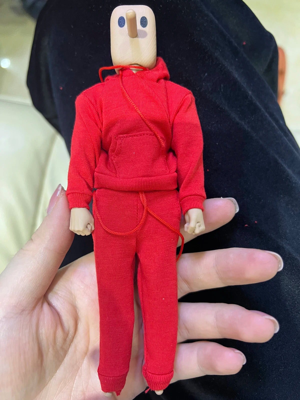 in stock 1/12 Scale male clothes black white yellow red white hoodie fit 6 inches action body model dolls