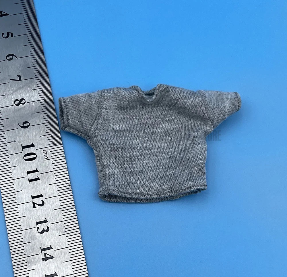 1/12 Scale Male/Female Soldier Clothing Trendy Casual Loose Fitting Hooded Sweater T-shirt Pants Set For 6" Action Figure Body