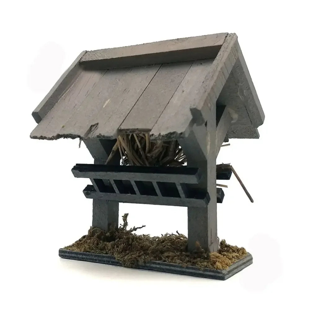 1:12 Scale Dollhouse Bonfire Miniatures Campfire Villa Scene Model Fairy Garden Decor Micro Landscape Playing House
