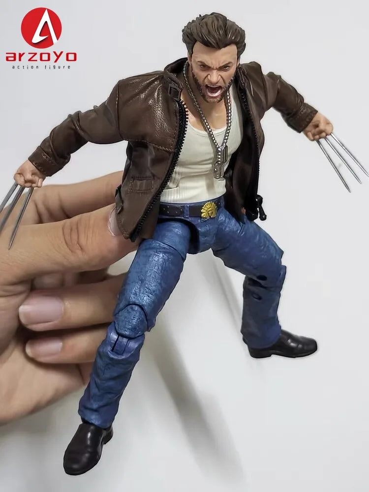 1/12 Scale Male Soldier Leather jacket Clothes Model Fit 6'' Logan Romankey Ant Notaman Male Soldier Action Figure Body