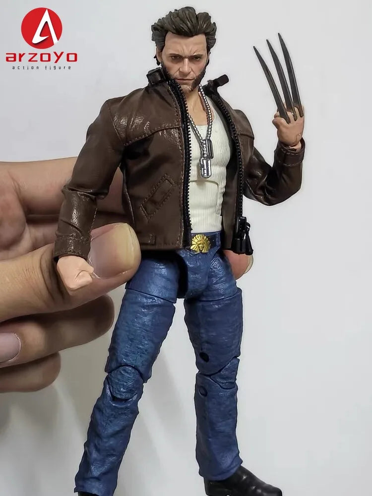 1/12 Scale Male Soldier Leather jacket Clothes Model Fit 6'' Logan Romankey Ant Notaman Male Soldier Action Figure Body
