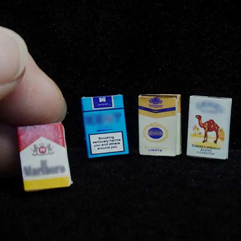 1:12 Scale Dolls Accessories Miniarure Mini Cigarette Case Dollars Cash Money Model Toys For Ob11 BJD Dollhouse Scenes Decorati