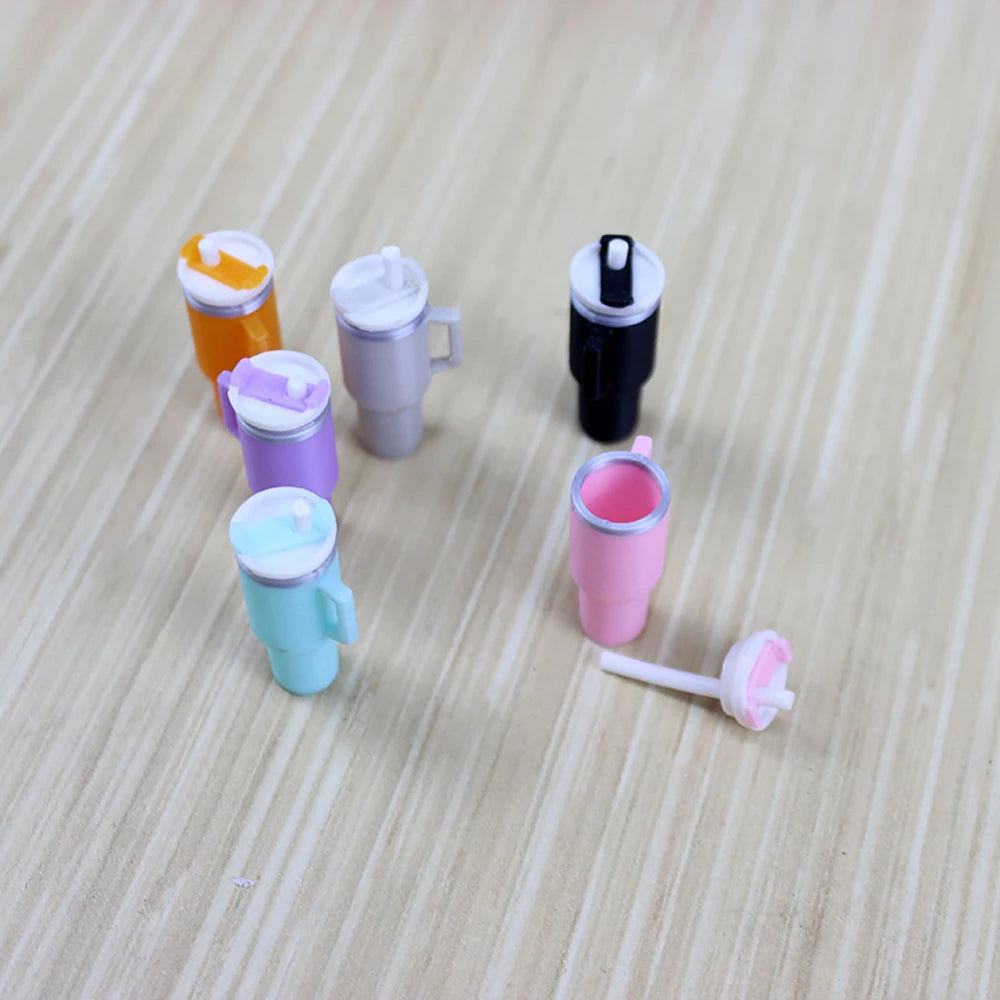 1PCS 1/12 Scale Dollhouse Miniature Water/ Vacuum Cup Model for Blyth ob11 Doll Accessories