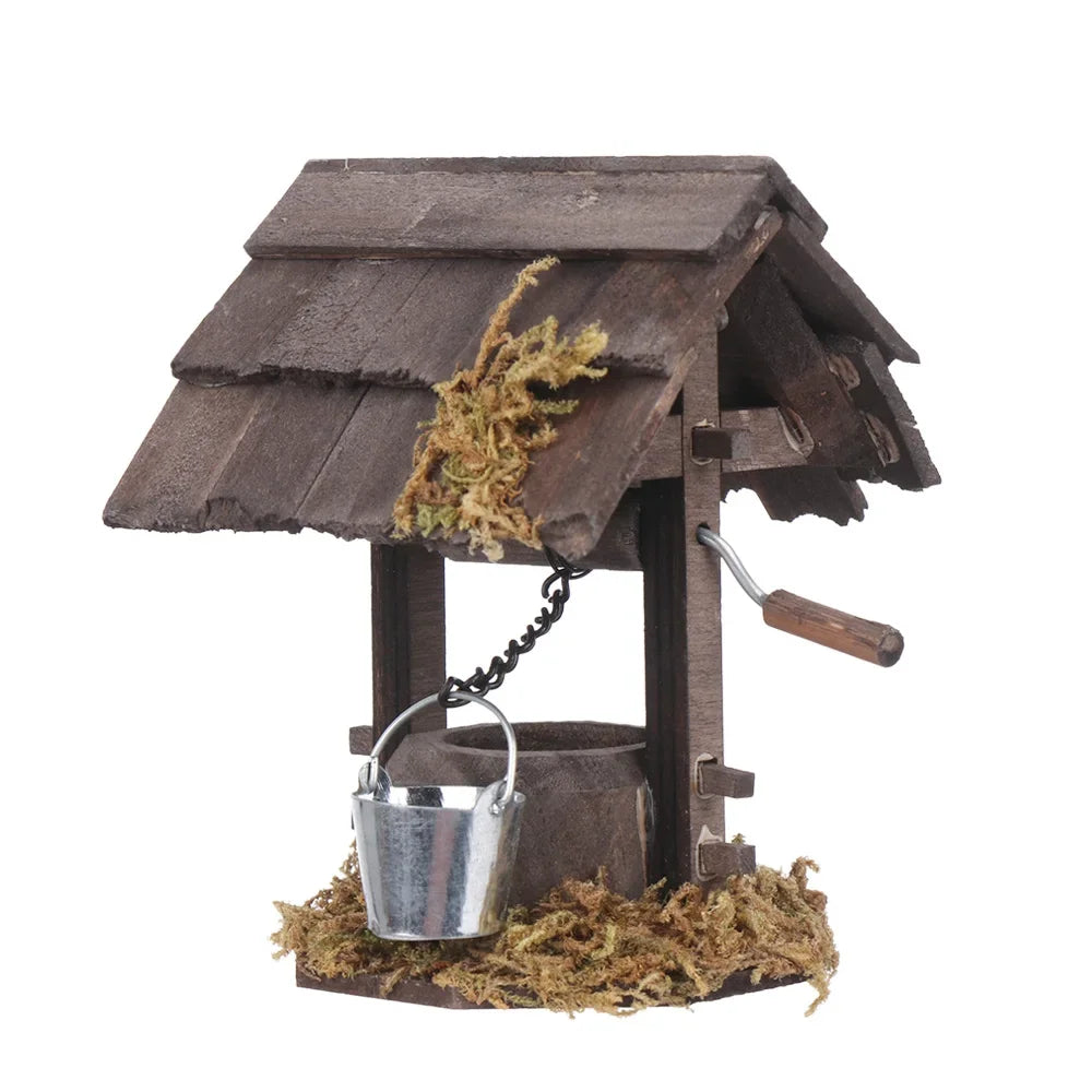 1:12 Scale Dollhouse Bonfire Miniatures Campfire Villa Scene Model Fairy Garden Decor Micro Landscape Playing House