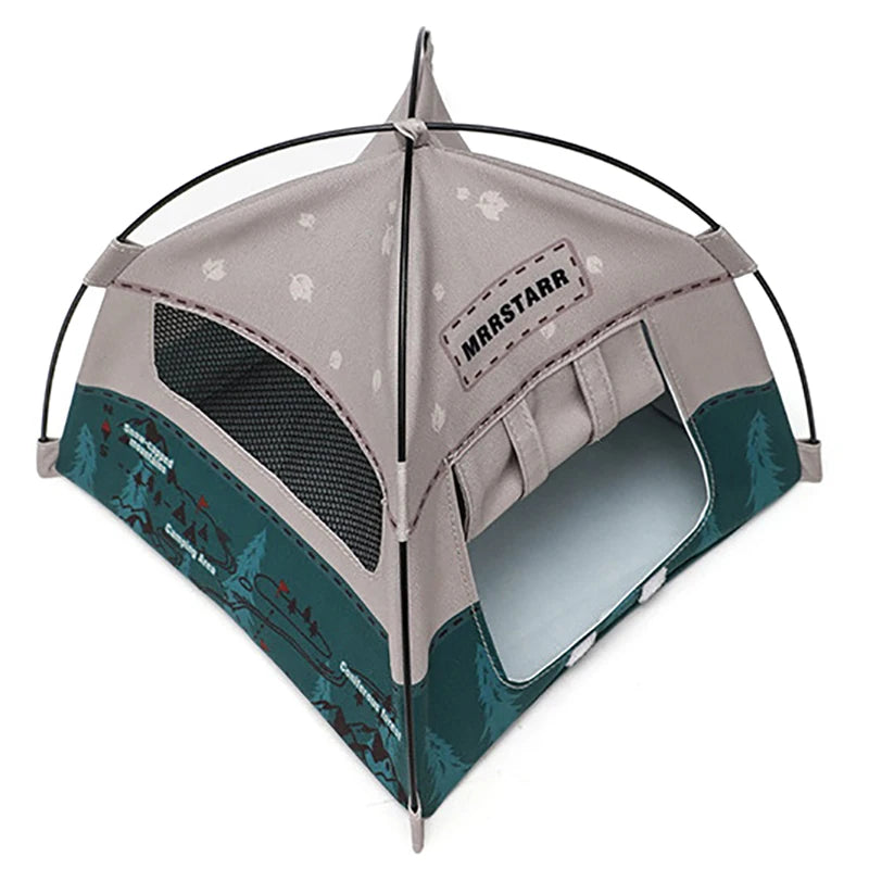 1Set Camping Small Tent Model 1:12 Scale Decorative Miniature Scene Accessories Photography Props Toy Gift