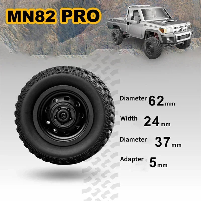 MN MN82 1:12 Retro Rc Car With LED Lights Full-scale Simulation LC79 Professional 4WD Remote Control Pickup RC Truck Model Toys