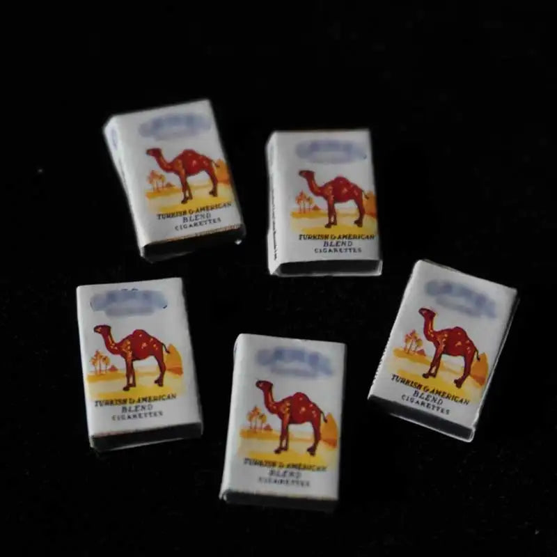 1:12 Scale Dolls Accessories Miniarure Mini Cigarette Case Dollars Cash Money Model Toys For Ob11 BJD Dollhouse Scenes Decorati