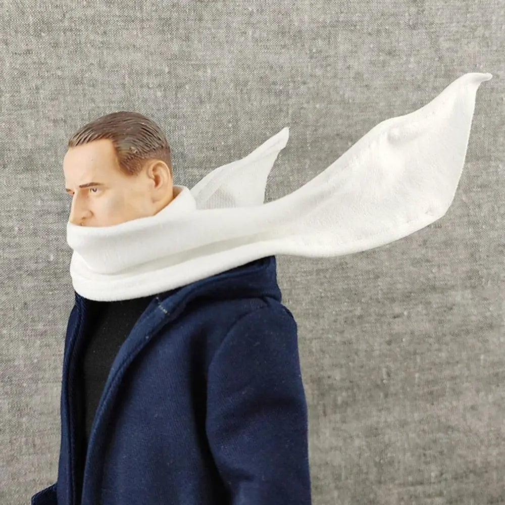 1/12 Scale Male Soldier Model Scarf Model for 6in Action Figure Toy Collection 30cm Doll Neck Scarf diy Doll Clothes Accessories