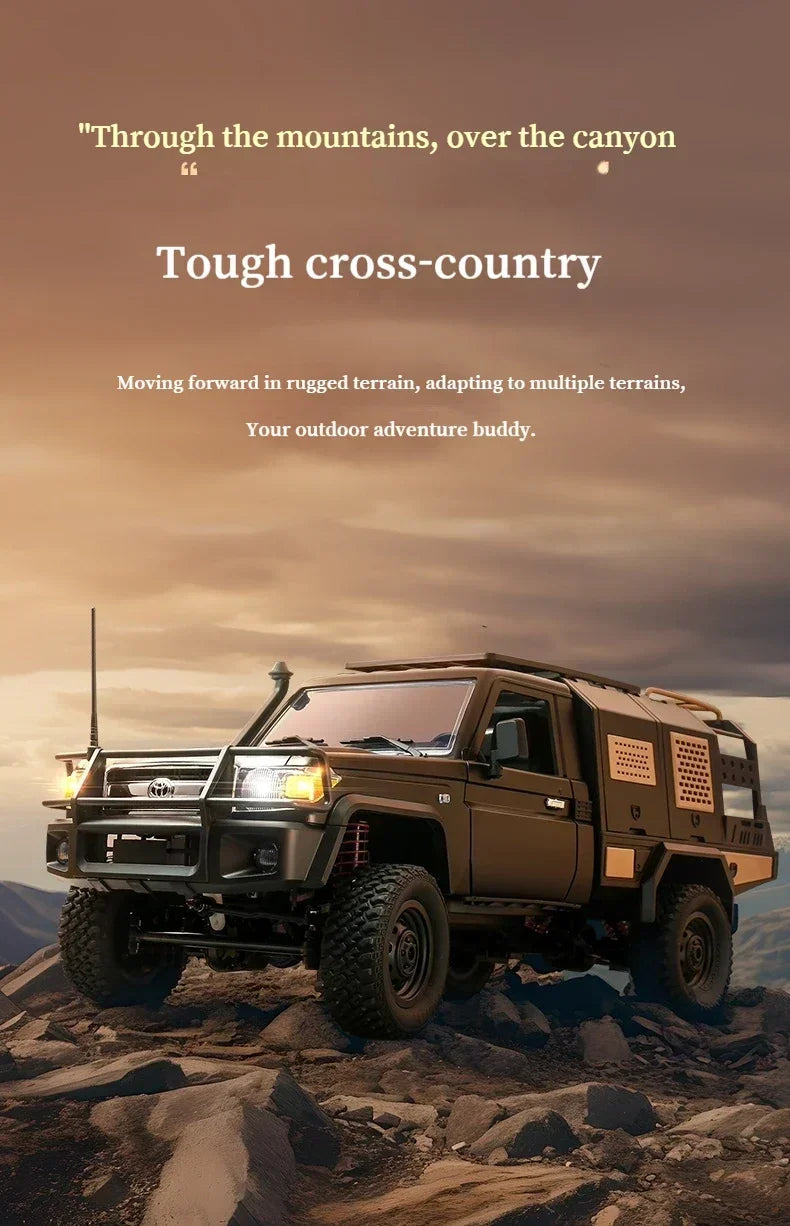 MN MN82 1:12 Retro Rc Car With LED Lights Full-scale Simulation LC79 Professional 4WD Remote Control Pickup RC Truck Model Toys