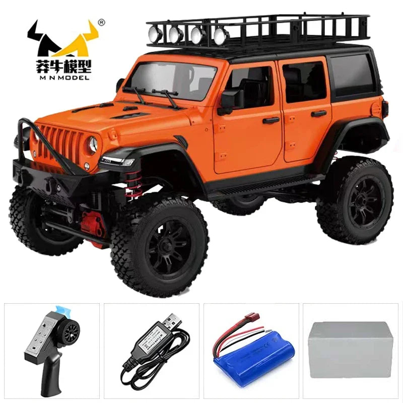 MN MN82 1:12 Retro Rc Car With LED Lights Full-scale Simulation LC79 Professional 4WD Remote Control Pickup RC Truck Model Toys