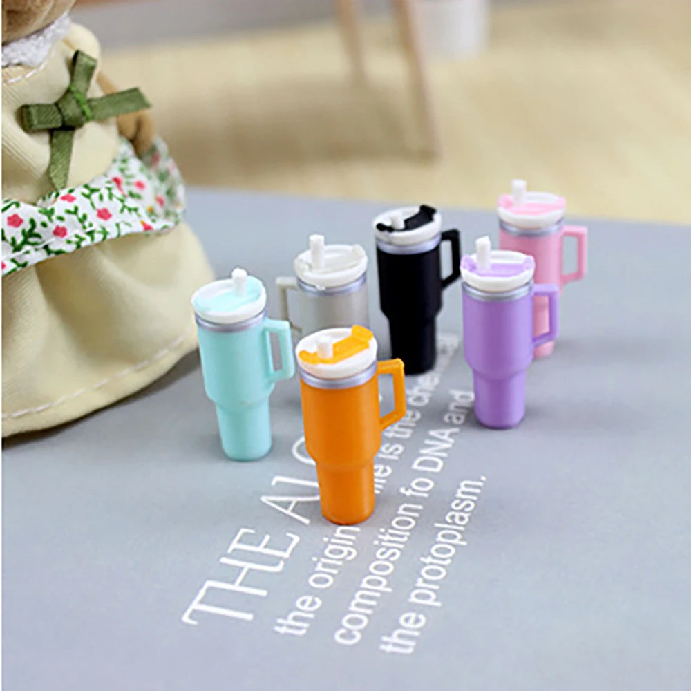 1PCS 1/12 Scale Dollhouse Miniature Water/ Vacuum Cup Model for Blyth ob11 Doll Accessories