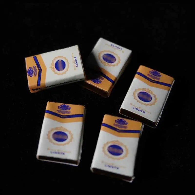 1:12 Scale Dolls Accessories Miniarure Mini Cigarette Case Dollars Cash Money Model Toys For Ob11 BJD Dollhouse Scenes Decorati