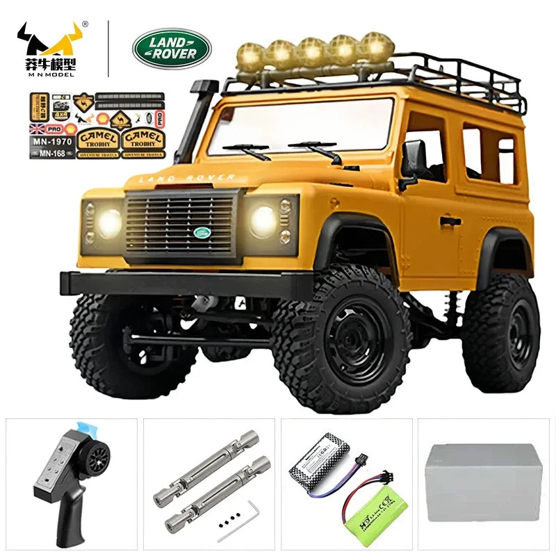 MN MN82 1:12 Retro Rc Car With LED Lights Full-scale Simulation LC79 Professional 4WD Remote Control Pickup RC Truck Model Toys
