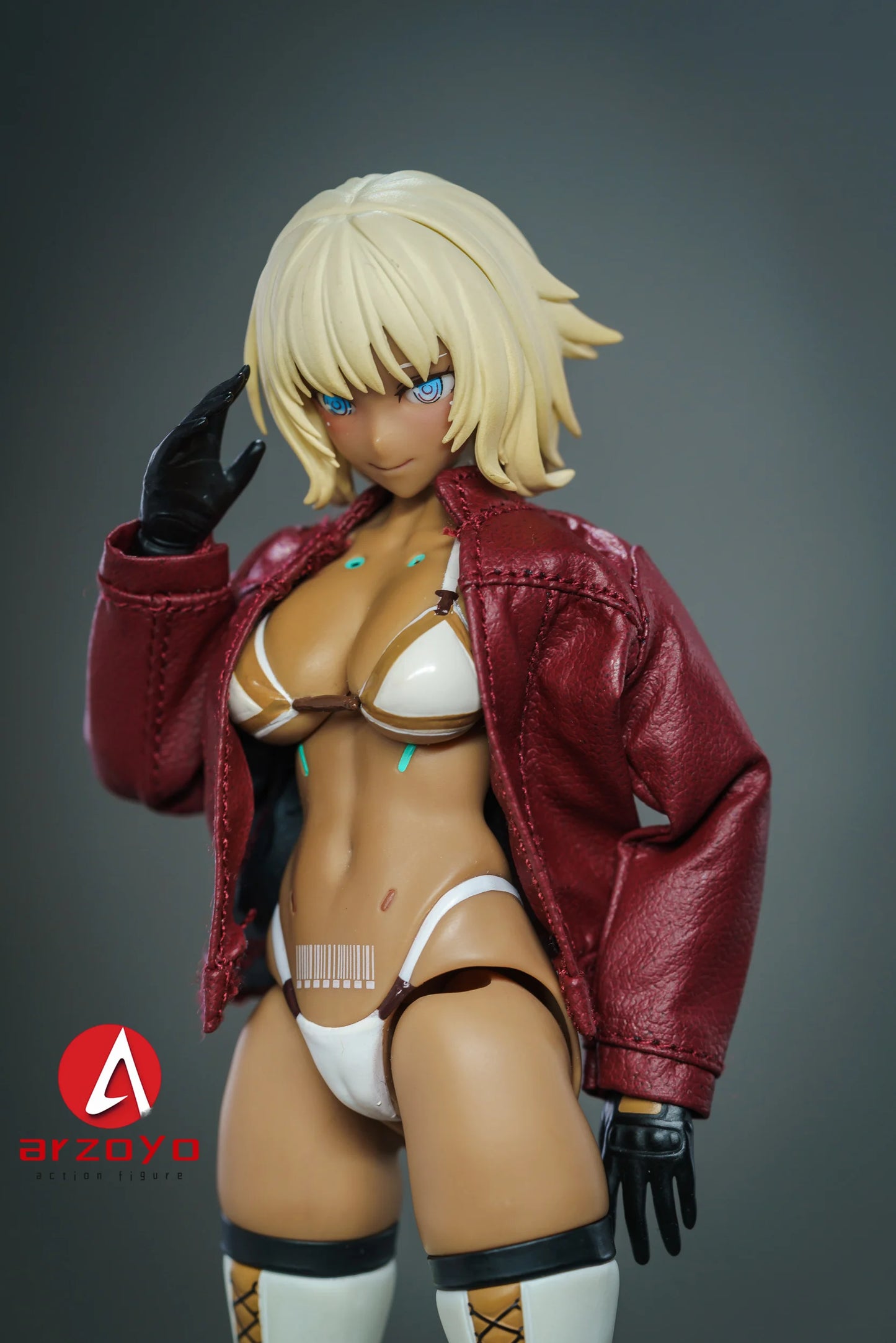 1/12 Scale Leather Jacket Cargo Pants Clothes Model Fit 6" Snail shell Romankey Female Solider Action Figure Body Doll