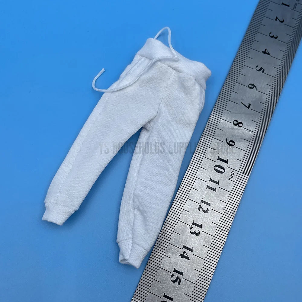 1/12 Scale Male/Female Soldier Clothing Trendy Casual Loose Fitting Hooded Sweater T-shirt Pants Set For 6" Action Figure Body