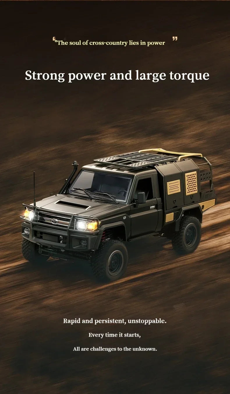 MN MN82 1:12 Retro Rc Car With LED Lights Full-scale Simulation LC79 Professional 4WD Remote Control Pickup RC Truck Model Toys