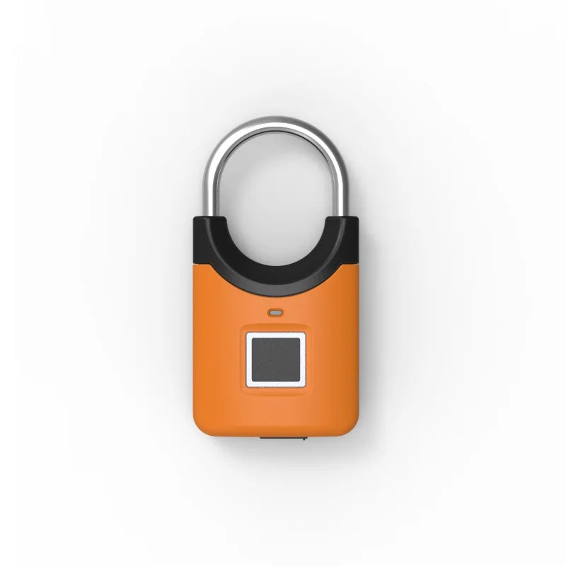 Fingerprint Padlock Mini Smart Electronic Security Locker Fingerprint Lock Anti-Theft USB Charge For Bike Gym Locker Luggage