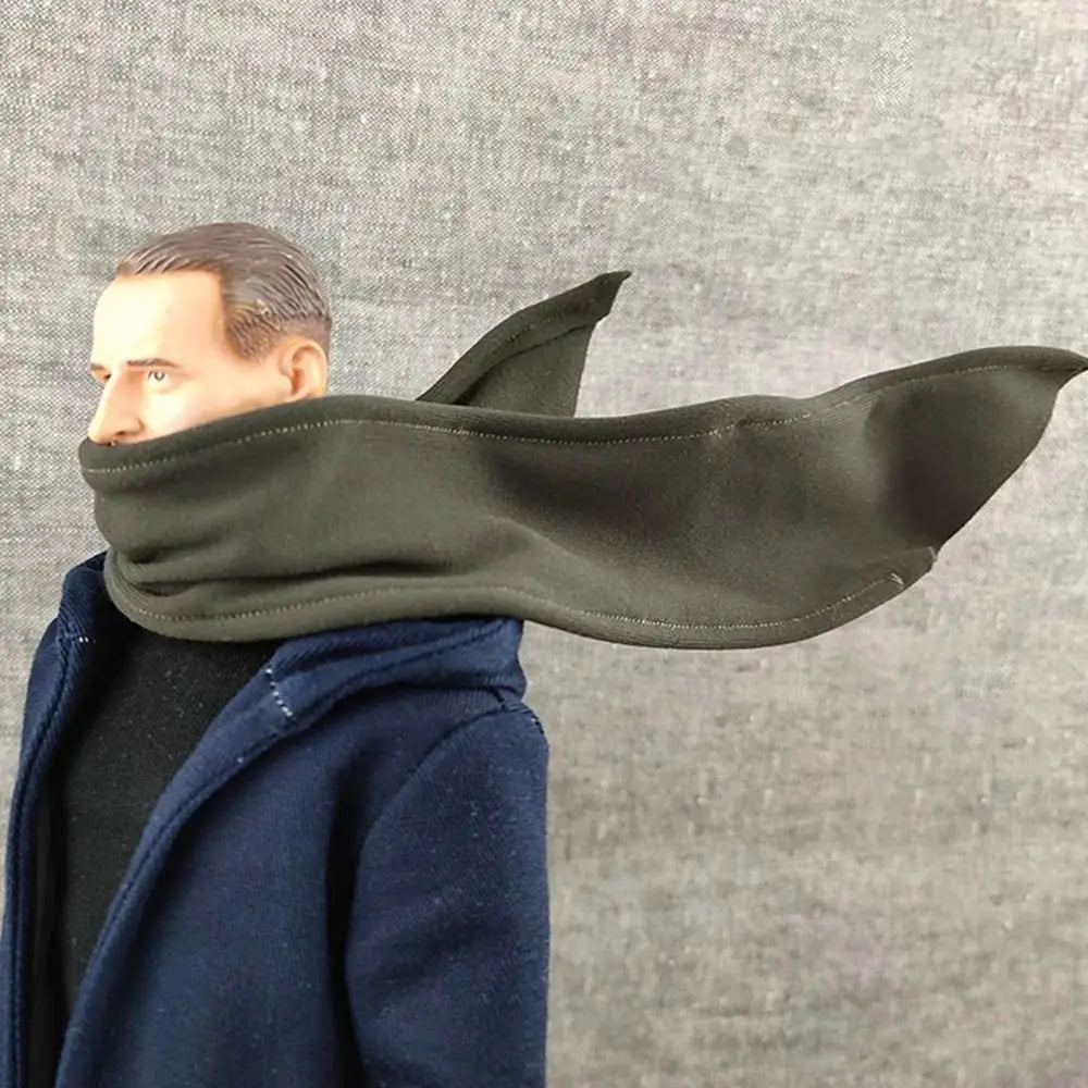 1/12 Scale Male Soldier Model Scarf Model for 6in Action Figure Toy Collection 30cm Doll Neck Scarf diy Doll Clothes Accessories