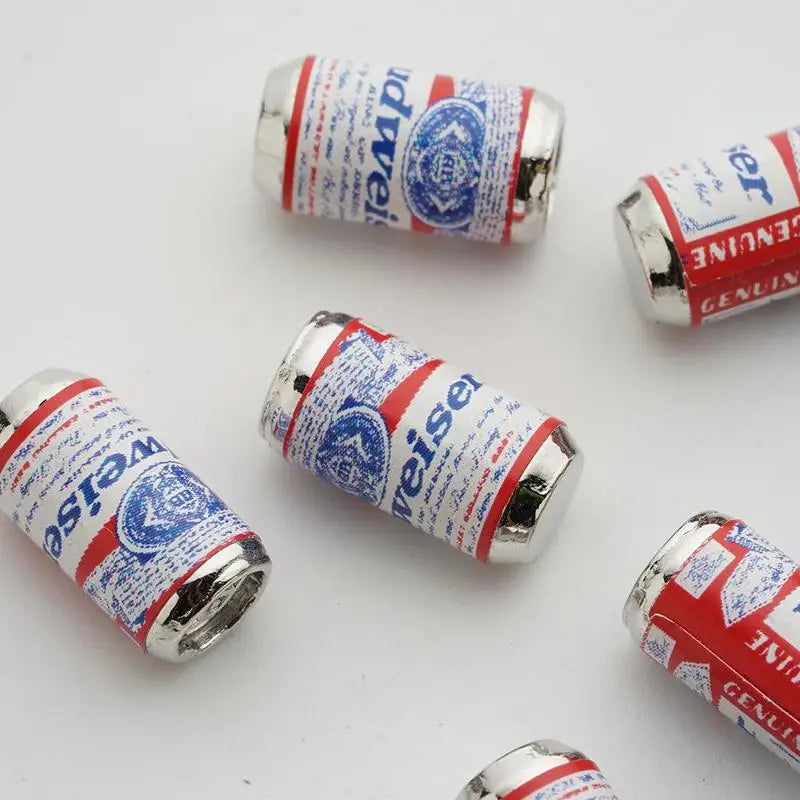 1:12 Scale Accessories Miniature Beer Bottle Can Model 10pcs/set Toy And Decor Beer Scene Food Mod Y9t3