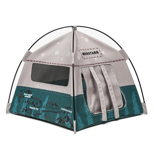 1Set Camping Small Tent Model 1:12 Scale Decorative Miniature Scene Accessories Photography Props Toy Gift