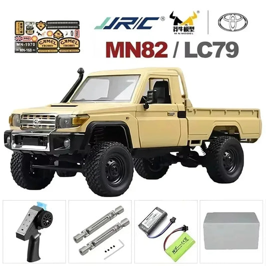 MN82S MN82 Toyota Rc 4x4 Rc CAR 2.4g 1/12 Full Scale Off-road Remote Control RC Crawler CAR Boy's Remote Control Car Toy Gift