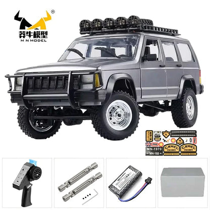 MN MN82 1:12 Retro Rc Car With LED Lights Full-scale Simulation LC79 Professional 4WD Remote Control Pickup RC Truck Model Toys