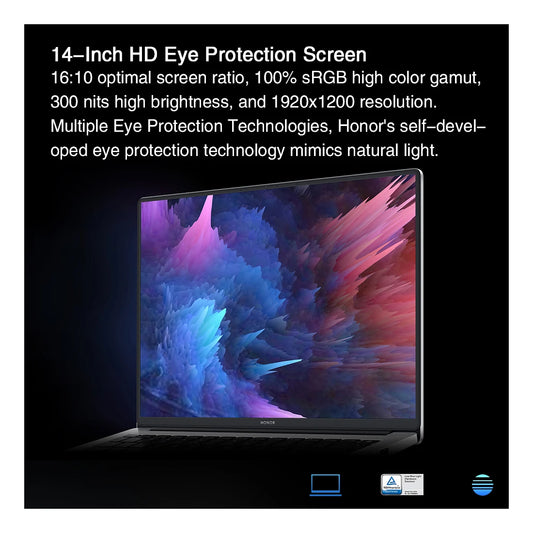 HONOR Laptop MagicBook X14 Pro 2024 FRI-H56 14"Inch FHD Intel Core i5-13500H AMD Ryzen R5 7640HS Computer PC Notebook Ultrabook