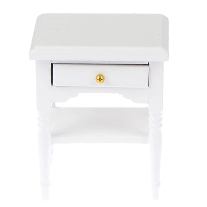 1/12 Dollhouse Miniature Broken Flower Bed Toy Mini Furniture Bedroom DIY Doll House Double Bed Decoration Accessories
