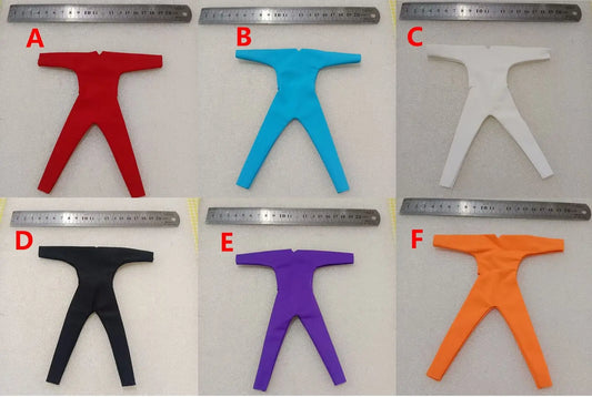 [NO Figure]1/12 Scale Multi-color Cloth Jumpsuit for 6'' MUFF TOYS ADAM WWE