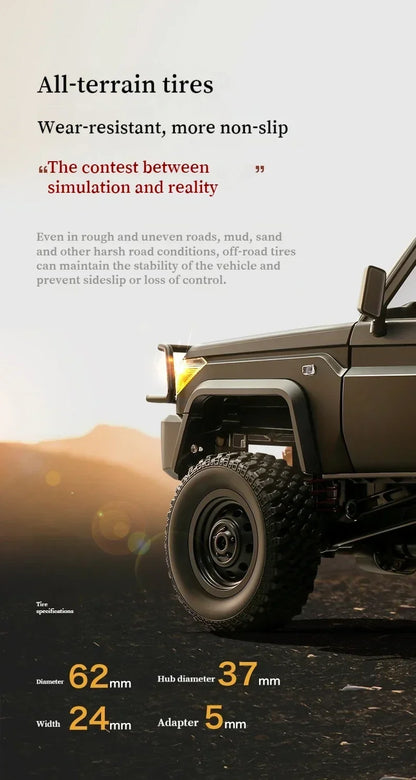 MN MN82 1:12 Retro Rc Car With LED Lights Full-scale Simulation LC79 Professional 4WD Remote Control Pickup RC Truck Model Toys