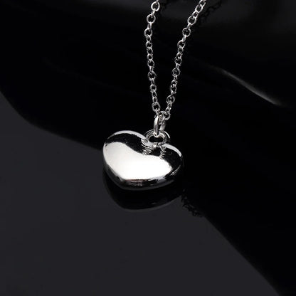 925 sterling Silver Solid Romantic heart Necklace For Women Fashion party wedding accessories jewelry christmas gifts