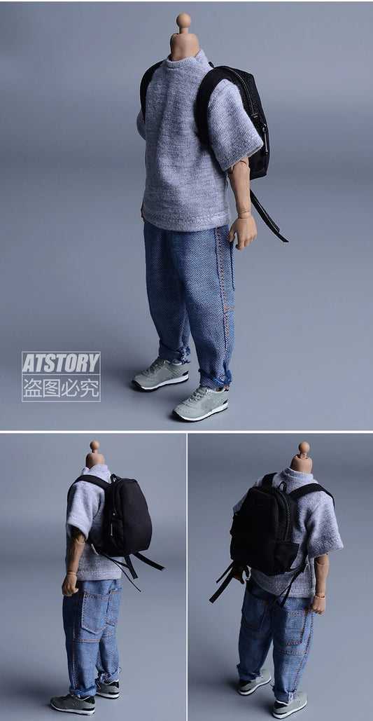 1/12 scale dolls accessories Backpack bag fit 6'' action figure body model