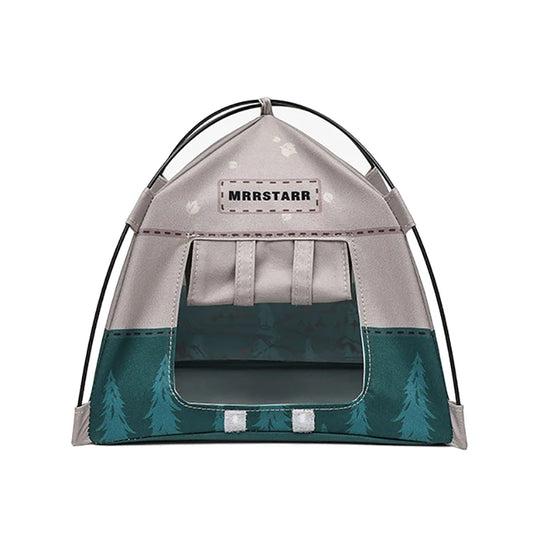 1Set Camping Small Tent Model 1:12 Scale Decorative Miniature Scene Accessories Photography Props Toy Gift