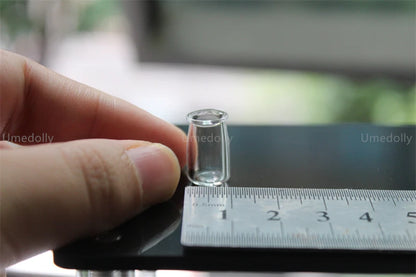 1/4 1/6 1/12 Scale Miniature Dollhouse Wine Glass Mini Dessert Cup Pretend Play Kitchen for Doll Food Toy Accessories